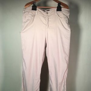 NYDJ linen khakis size 18